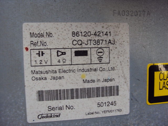 фото №8, Радио cd mp3 toyota rav-4 iii 05-08