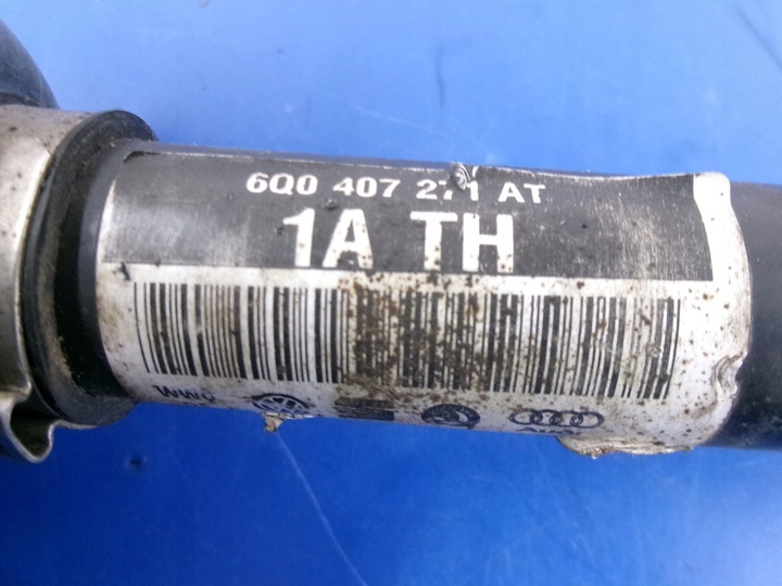 фото №6, Skoda fabia ii 1.2 60km полуось левая 6q0407271at шарниры