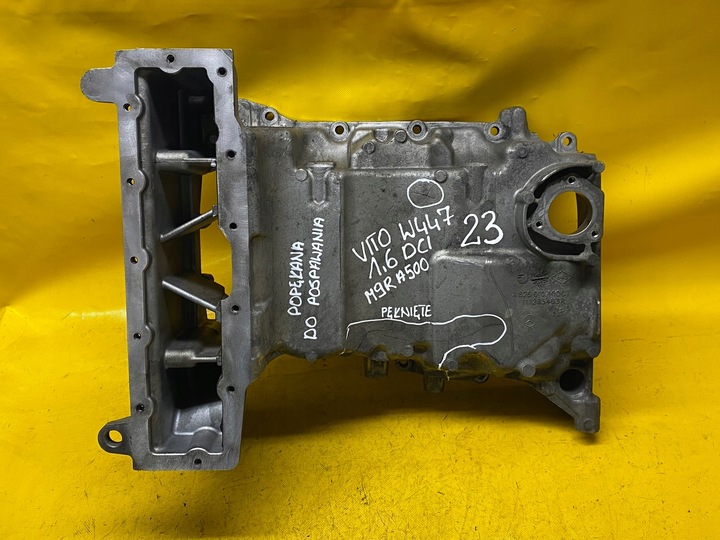 фото №9, Поддон масляная a6260101000 vito w447 w205 1.6 dci r9ma500