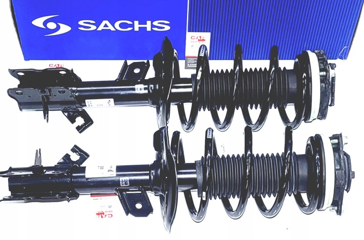 фото №1, 2x sachs амортизаторы перед пружина защитные накладки подушки nissan qashqai j10
