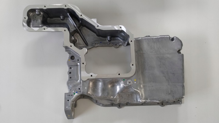 фото №11, Mitsubishi l 200 fullback l200 піддон масляна масла 2.4 4n15 алюміній x 2