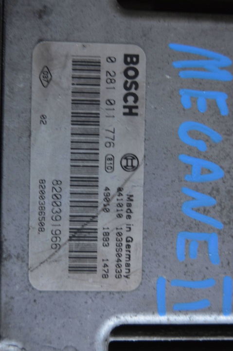фото №9, Комплект стартовый renault megane ii 1,9dci