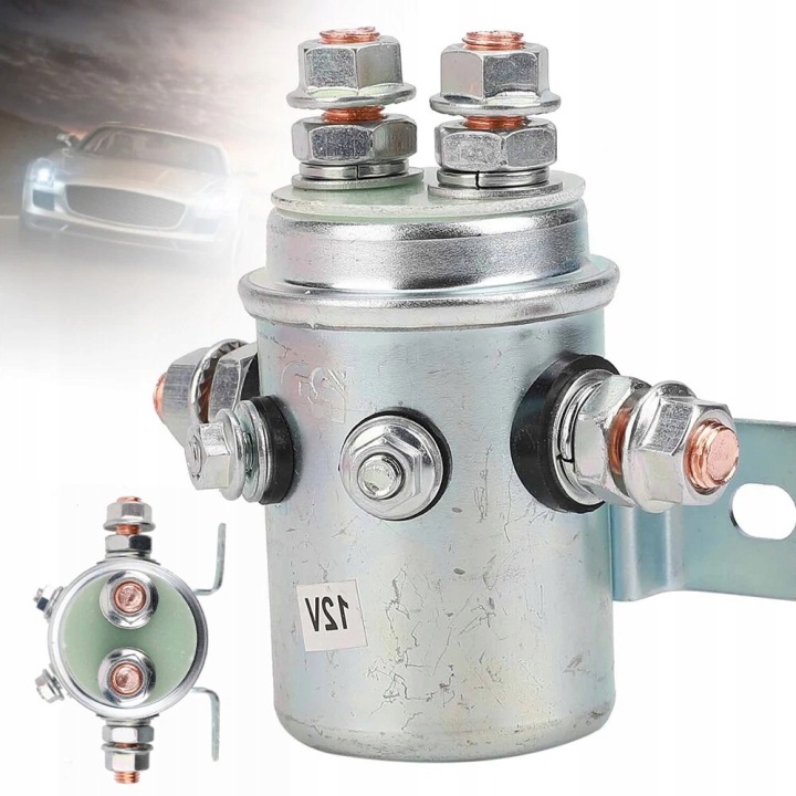 фото №7, Реле соленоїд 12v winch