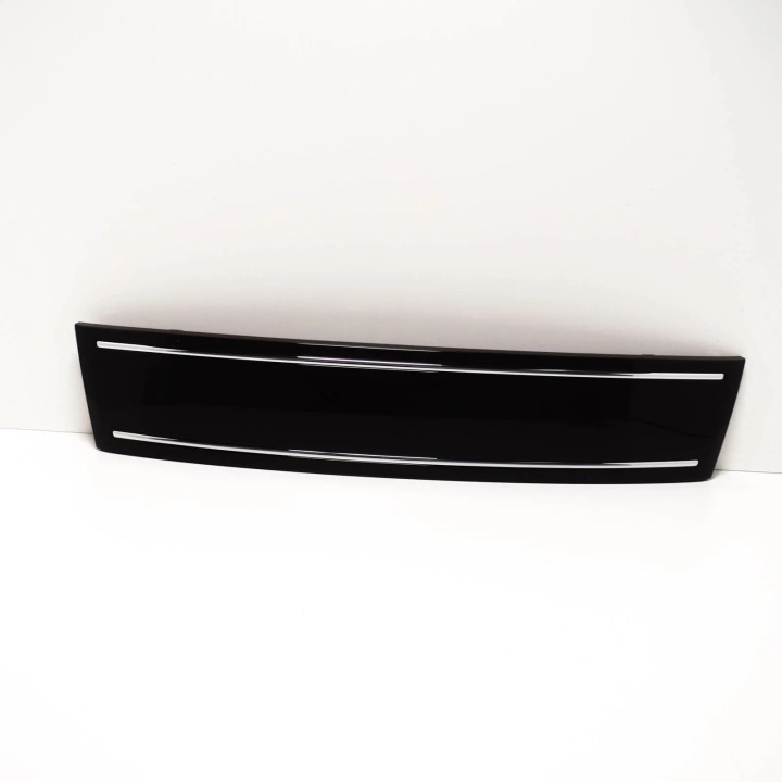 фото №6, Audi q7 4l бампер передний блестящая чёрная номерной знак 4l0807287t94