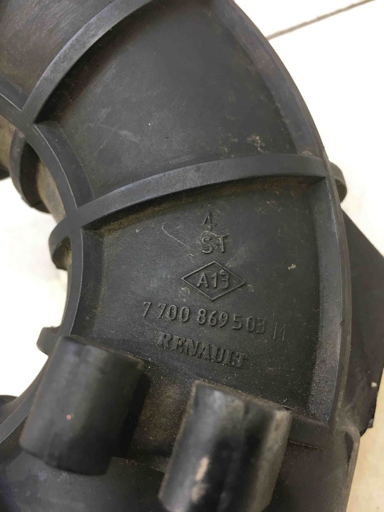 фото №12, Шланг повітря renault clio ii 1.4 7700869503