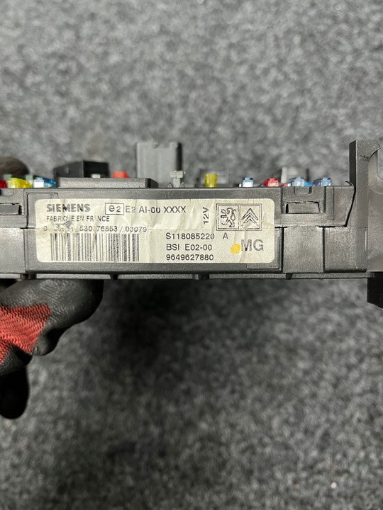 фото №5, Модуль комфорта bsi peugeot 206 1.4b s118085220