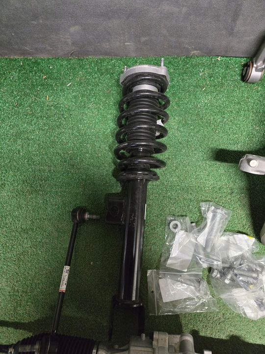 фото №7, Поворотный кулак левая перед рулевая рейка рычаг tesla y