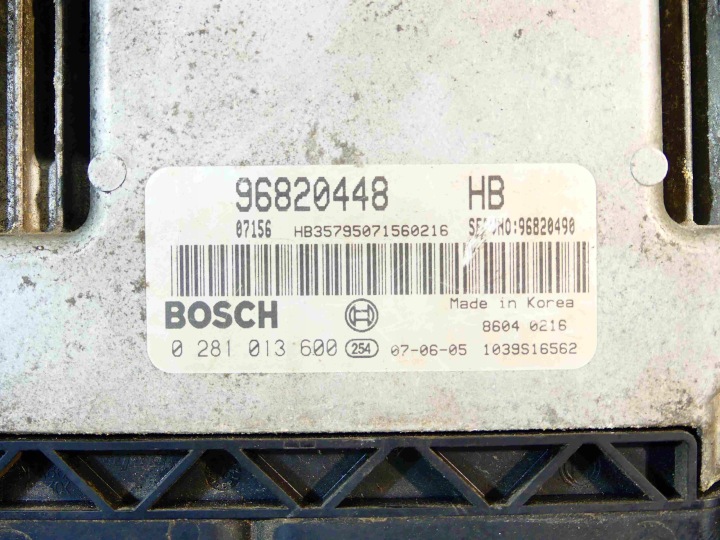 фото №6, Комп'ютер chevrolet lacetti 96820448 2.0d