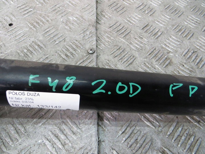 фото №8, Bmw x1 f48 2.0d полуось правая перед 8643368 14-