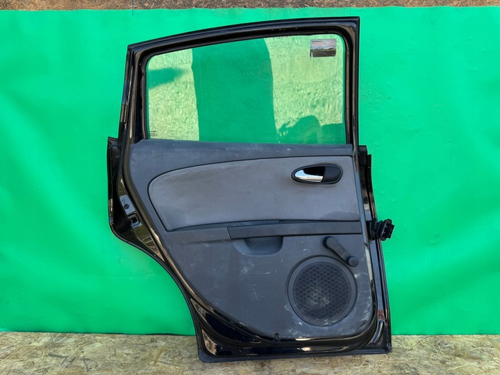 фото №11, Двері ліві задні зад чорні seat leon 2 ii 05- лак: lc9z 100um