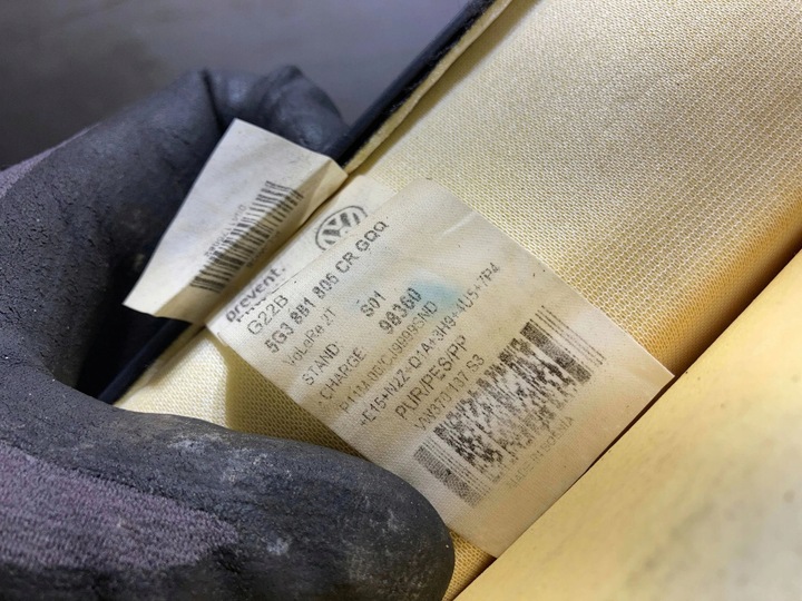 фото №5, Volkswagen golf vii 2015 спинка сидіння праві 3 двері