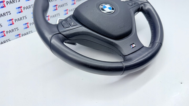фото №7, Bmw x5 e70 e71 x6 lci рестайлинг руль м-пакет лепестки мультифункция