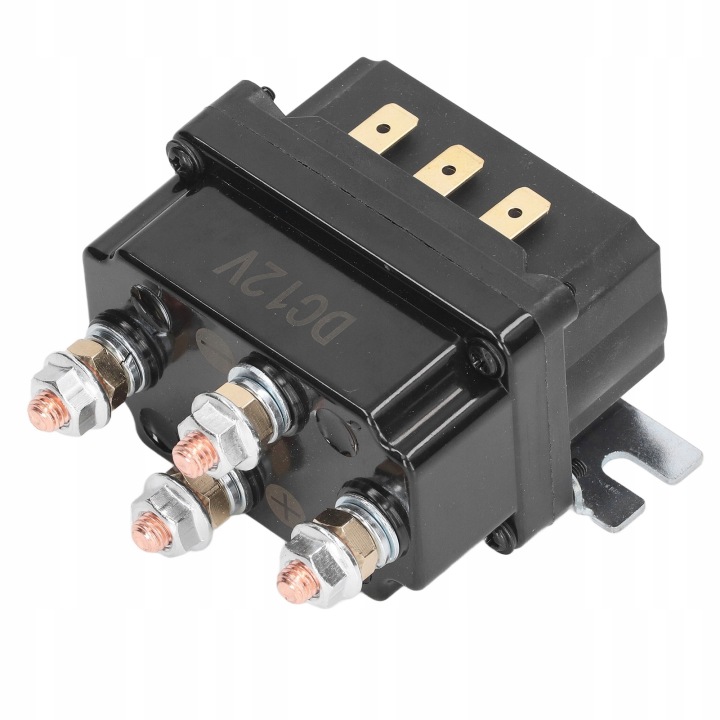 фото №10, Комплект реле лебёдка 12 v 250 a з пультом