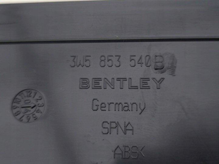 фото №13, Bentley flying spur 2006 накладка порогова задня 3w5853540b