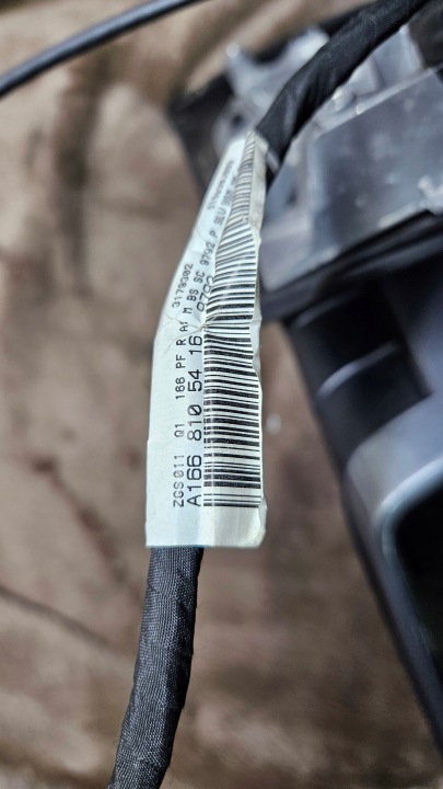 фото №13, Mercedes gl ml w166 дзеркало ліве праве 20 pin + камера асистент 792