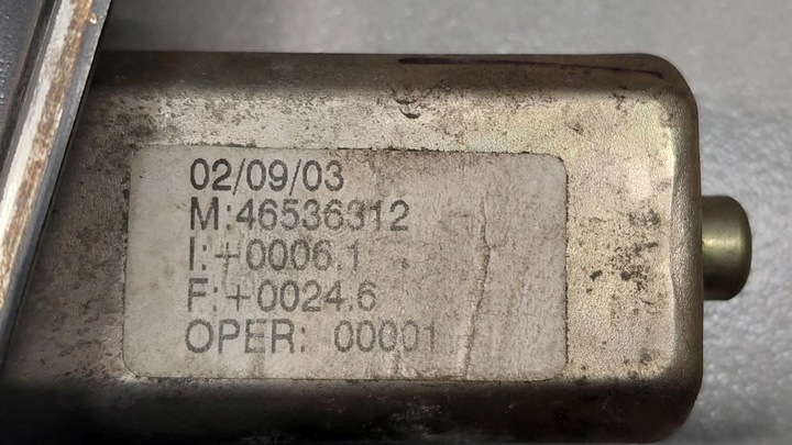 фото №8, Підйомник вікна лівий перед fiat punto ii 1.2 рестайлінг