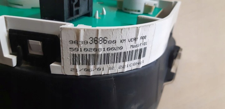 фото №7, Спідометр  прилади peugeot partner citroen berlingo 9639368680