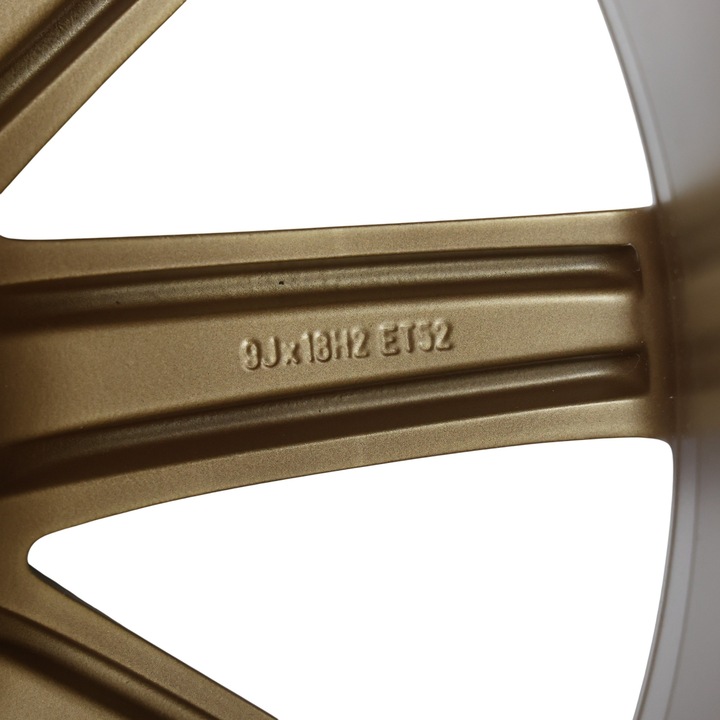 фото №12, Audi tt 8j диск алюмінієва 18" 9j et:52 золота 8j0601025aa
