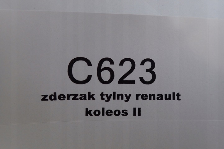 фото №10, Бампер задний зад renault koleos ii pdc 850221152p