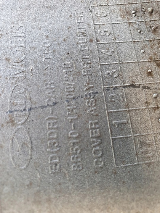 фото №11, Kia i pro ceed 06-09 бампер перед переднє