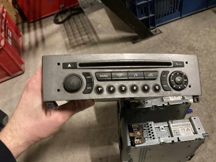 фото №6, Радио citroen peugeot комплект опт 75szt.