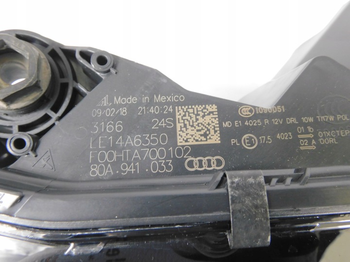 фото №13, Audi q5 80a фара левая полный led 80a941033 80a941033c сцепление
