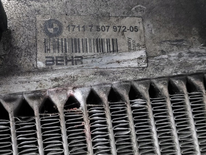 фото №7, Комплект радіатор вода кондиціонер bmw seria 7 e65 7507972 4.4 v8