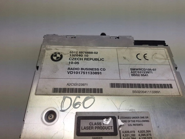 фото №11, Bmw x3 e83 2008 панель / радиопроигрыватель cd/dvd/gps