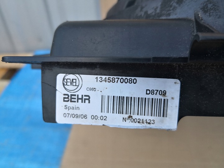 фото №10, Ducato jumper boxer 2.2 06-14 вентилятор радиатор