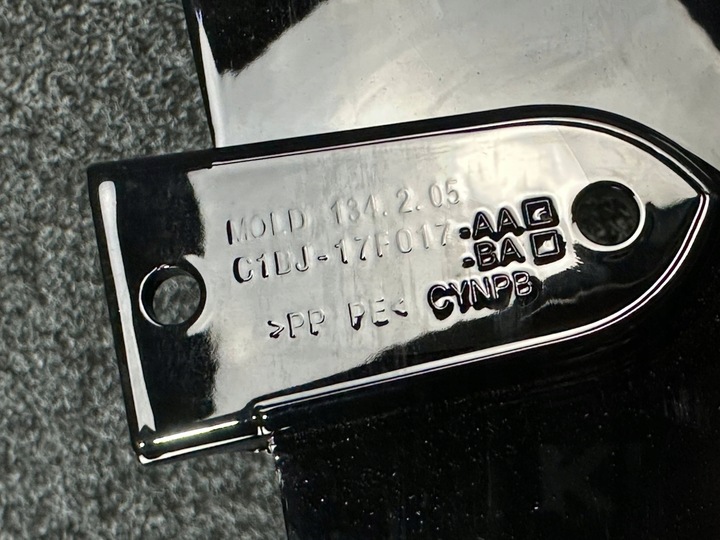 фото №8, Ford fiesta mk7 st-line рестайлинг 12-17 спойлер бампера перед c1bj-17f017-aa