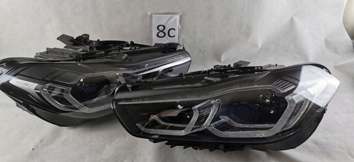 фото №8, Bmw x2 f39 рестайлинг полный led адаптивный левый правый фара лампа