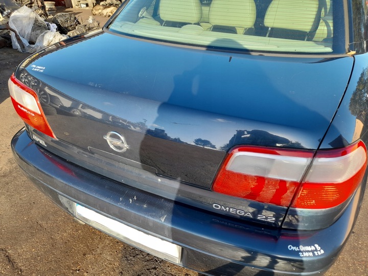 фото №13, Opel omega b рестайлинг крышка багажника зад sedan z20h