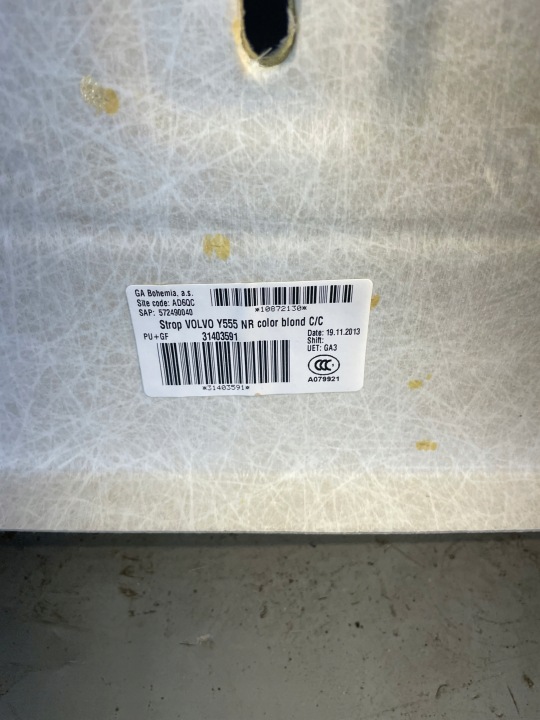фото №8, Потолок volvo v40 ii 31403591 европа оригинал