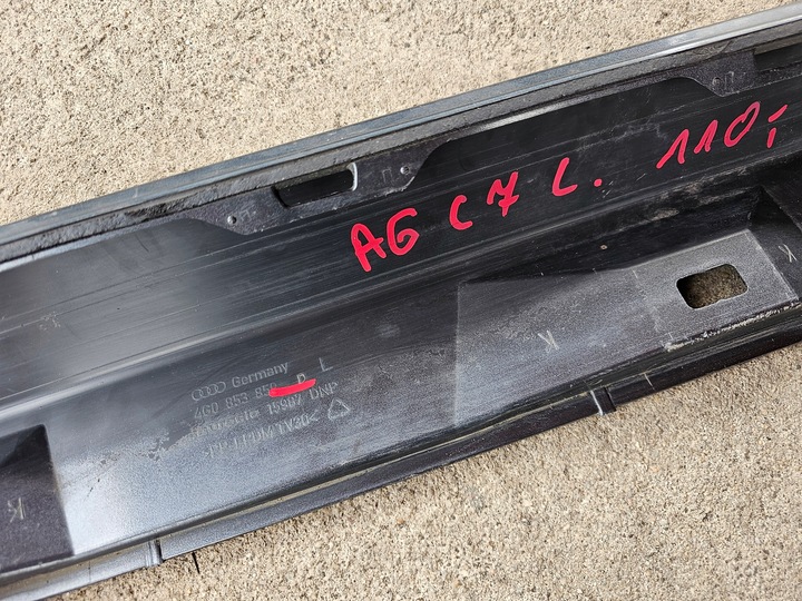 фото №14, Audi a6 c7 планка пороговая порога левая 4g0853859d