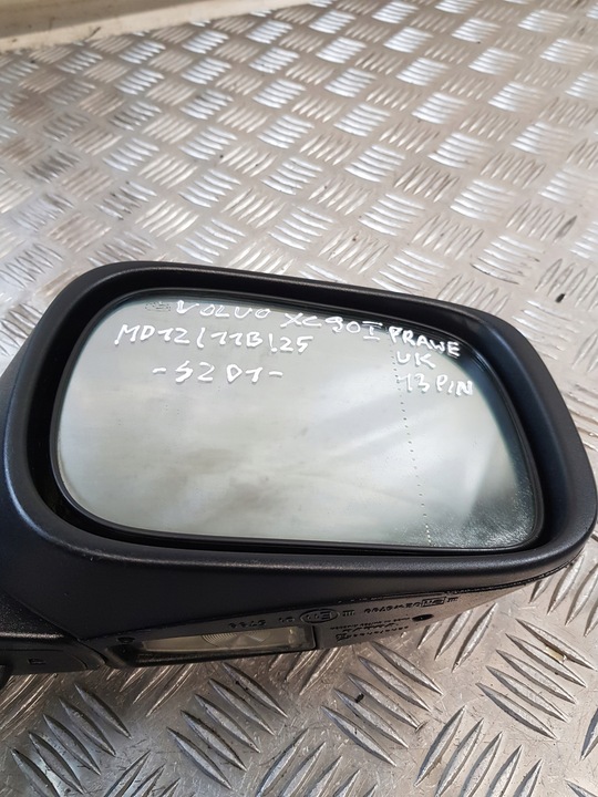 фото №13, Дзеркало праві 13pin volvo xc90 i англієць