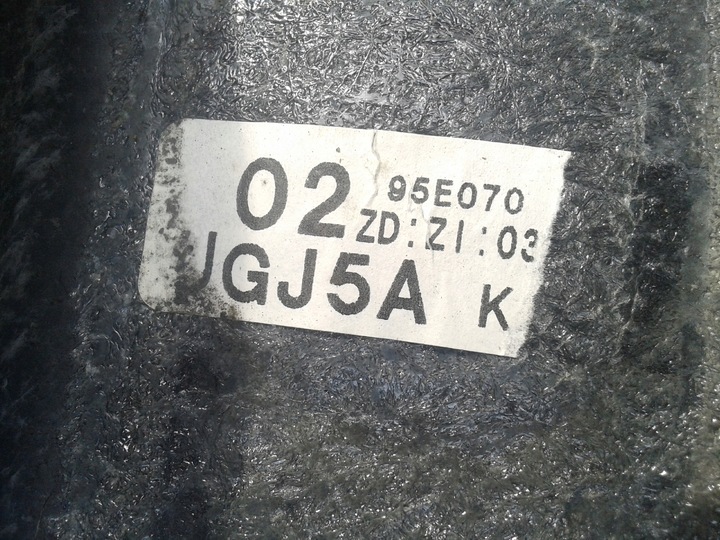 фото №14, Ковёр обивка пол обивка кабины mazda 6 vi универсал gg gy 02-07