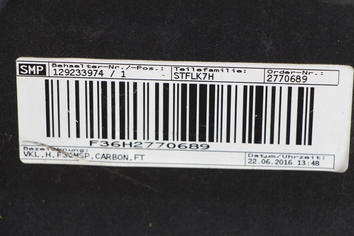 фото №16, Bmw 4 f32 f33 f36 м-пакет бампер зад задній 6xpdc колір карбон 2013-2021