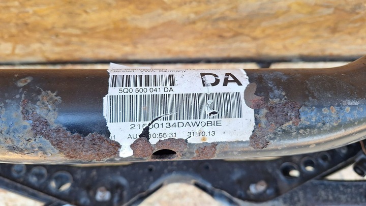 фото №5, Балка підрамник підвішування зад 5q0505315g golf vii viii a3 8v leon iii tt 8s