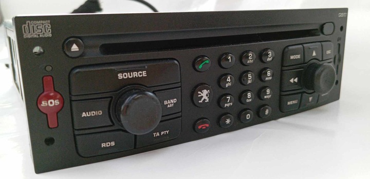 фото №1, Радіопрогравач оригінальний номер 14966390xt peugeot