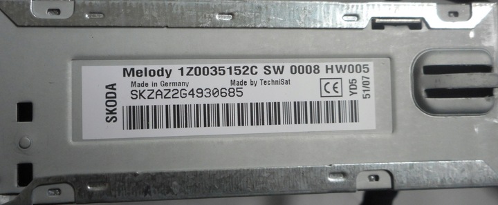 фото №4, Skoda octavia ii радіо cd 1z0035152c