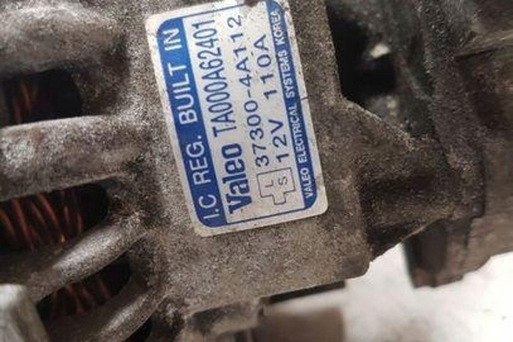 фото №8, Генератор kia sorento i jc 373004a112 2.5l дизель 103kw 2005