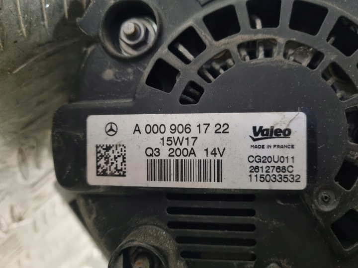 фото №6, Mercedes gls 166 350 cdi генератор a0009061722