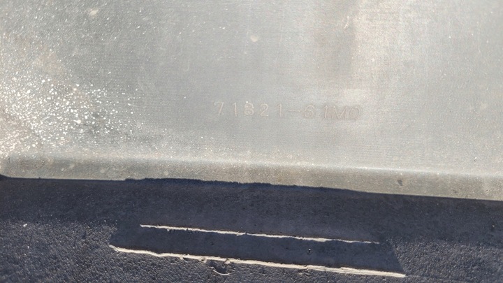 фото №8, Накладка бампер зад suzuki sx4 s-cross спойлер // 1387