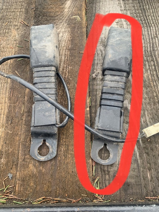 фото №3, Застёжка ремня безопасности daewoo lanos nubira