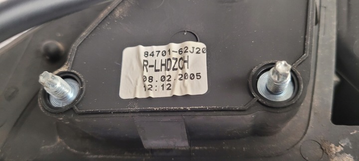 фото №7, Зеркало правые suzuki swift iii zch 5 pin европа