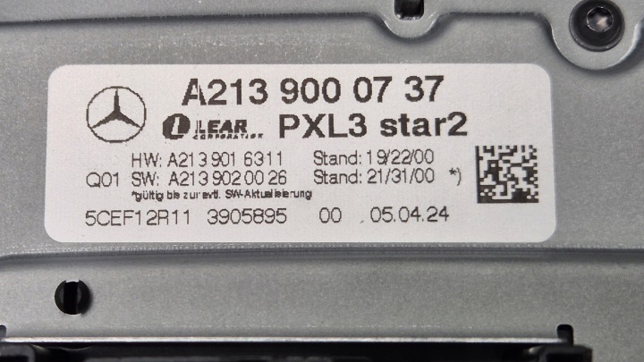 фото №9, Блок розжига ксенона оригинал   лампы led multibeam w213 mercedes oem номер a2139000737 новая !!