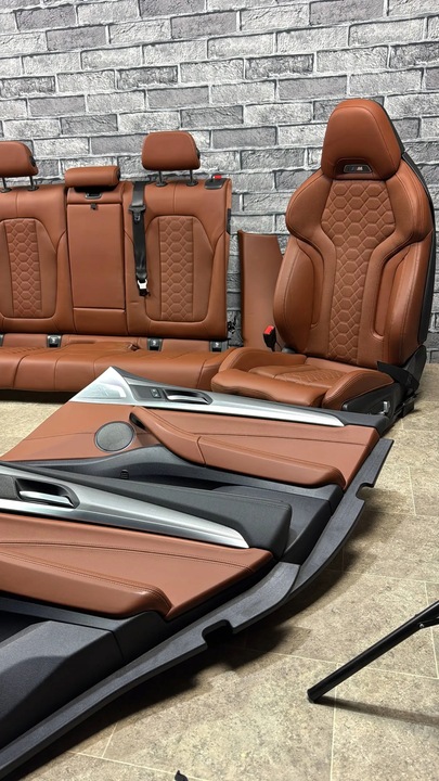 фото №7, Сиденья комплектный средство обшивки диван m power bmw f97 x3m g01 x3 tartufo