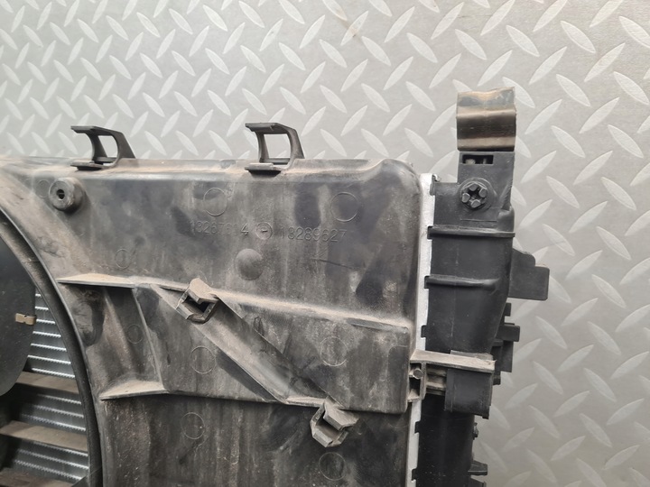 фото №8, Astra iv j 1.6 turbo радиатор вентилятор набор комплект автомат