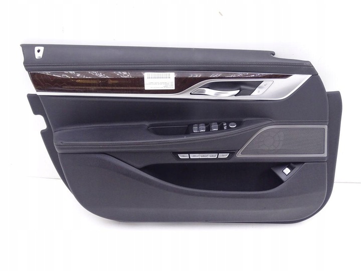 фото №12, Bmw 7 g12 15-22 сидіння комфорт диван обшивки чорна шкіра європа 74tys km