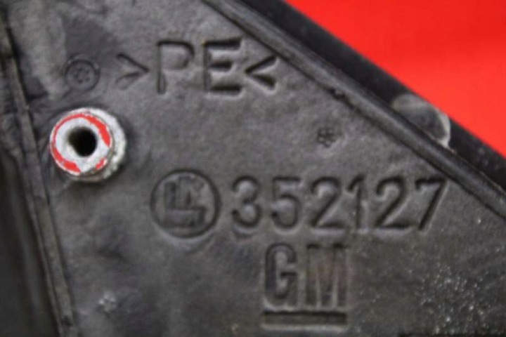 фото №12, Зеркало левая красный 24439981 eu opel vectra c 02-05 5 pin